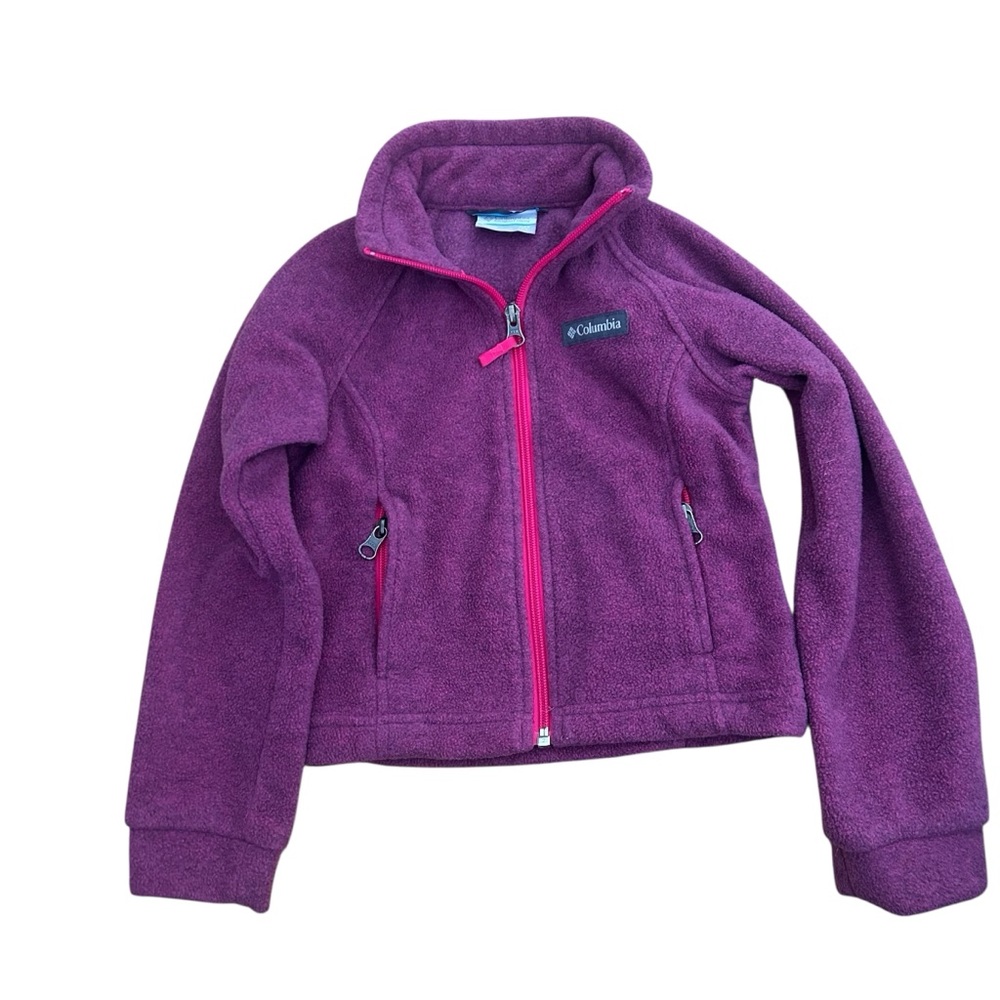 Columbia Magenta Fleece Jacket